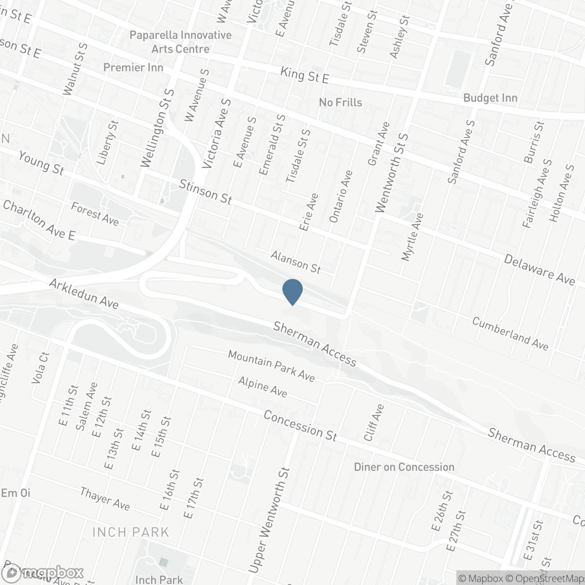 455 CHARLTON Avenue E Unit# 208, Hamilton, Ontario L8N 0B2